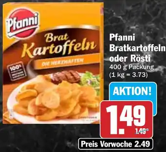 AEZ Pfanni Bratkartoffeln oder Rösti Angebot