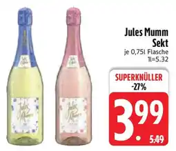 Edeka Jules Mumm Sekt Angebot