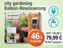 Edeka GARDENA city gardening Balkon-Bewässerung Angebot