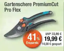 Edeka GARDENA Gartenschere PremiumCut Pro Flex Angebot
