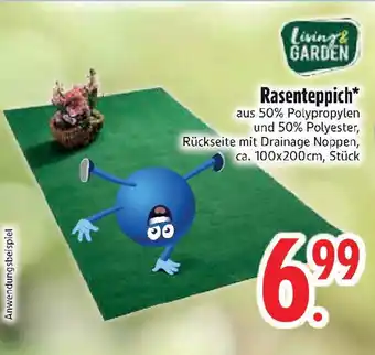 Edeka Living & GARDEN Rasenteppich Angebot