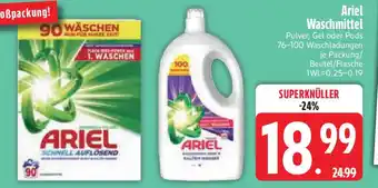Edeka Ariel Waschmittel Angebot