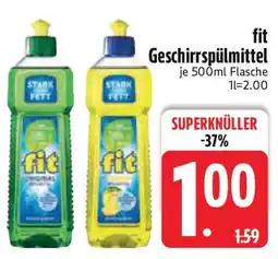 Edeka fit Geschirrspülmittel Angebot