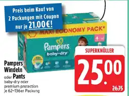 Edeka Pampers Windeln oder Pants Angebot
