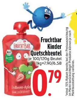 Edeka Fruchtbar Kinder Quetschbeutel Angebot