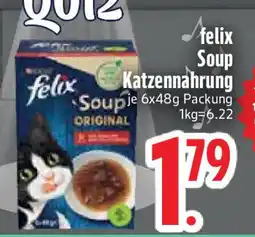 Edeka felix Soup Katzennahrung Angebot