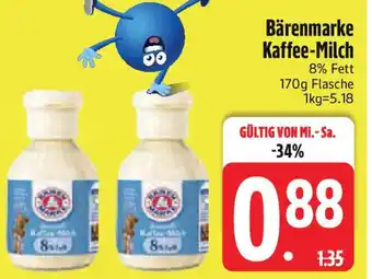 Edeka Bärenmarke Kaffee-Milch Angebot