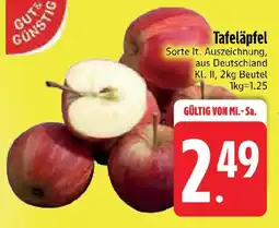 Edeka Tafeläpfel Angebot