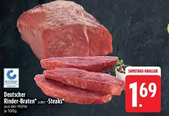 Edeka Rinder-Braten* oder -Steaks* Angebot