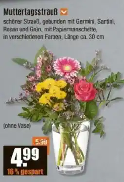 V Baumarkt Muttertagsstrauß Angebot