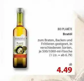 basic Bio Planete Bratöl Angebot