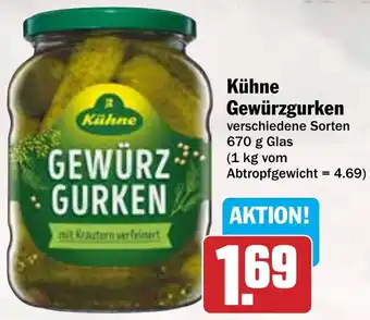 AEZ Kühne Gewürzgurken Angebot
