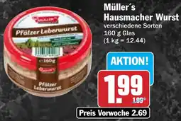 AEZ Müller's Hausmacher Wurst Angebot