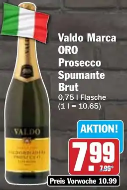 AEZ Valdo Marca ORO Prosecco Spumante Brut Angebot