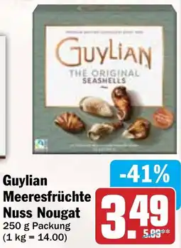AEZ Guylian Meeresfrüchte Nuss Nougat Angebot