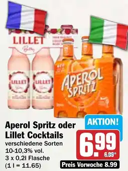 AEZ Aperol Spritz oder Lillet Cocktails Angebot