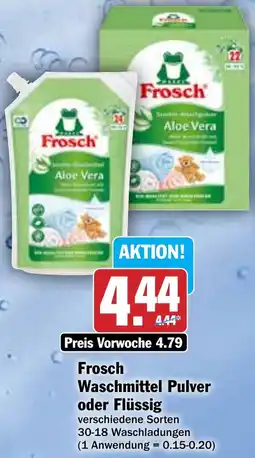 AEZ Frosch Waschmittel Pulver oder Flüssig Angebot