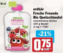 AEZ erdbär Freche Freunde Bio Quetschbeutel Angebot
