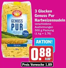 AEZ 3 Glocken Genuss Pur Hartweizennudeln Angebot