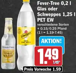 AEZ Fever-Tree oder Schweppes Angebot