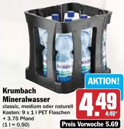 AEZ Krumbach Mineralwasser Angebot