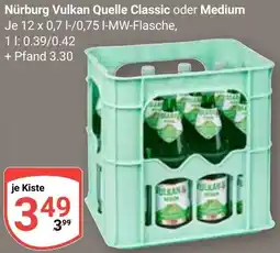 Globus Nürburg Vulkan Quelle Classic oder Medium Angebot