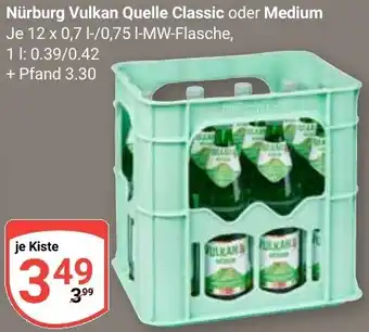 Globus Nürburg Vulkan Quelle Classic oder Medium Angebot