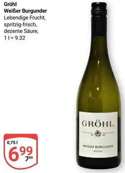 Globus Gröhl Weißer Burgunder Angebot