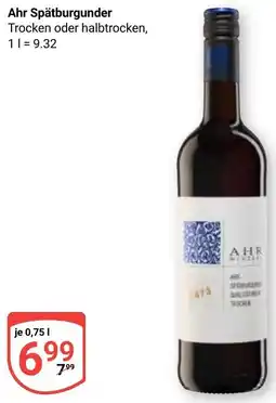 Globus Ahr Spätburgunder Angebot