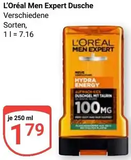Globus L'Oréal Men Expert Dusche Angebot