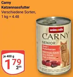 Globus Carny Katzennassfutter Angebot