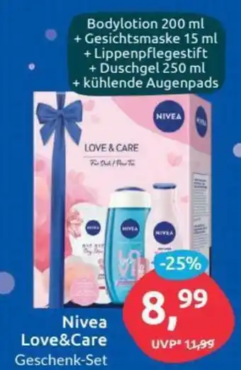 Budni Nivea Love&Care Geschenk-Set Angebot