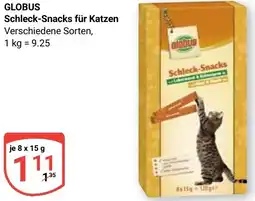 Globus GLOBUS Schleck-Snacks für Katzen Angebot