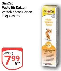 Globus GimCat Paste für Katzen Angebot