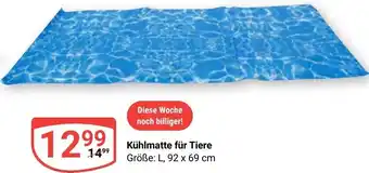 Globus Kühlmatte für Tiere Angebot