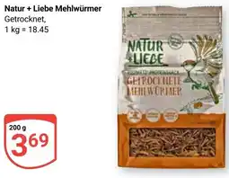 Globus Natur + Liebe Mehlwürmer Angebot