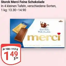Globus Storck Merci Feine Schokolade Angebot