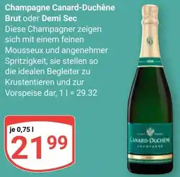 Globus Champagne Canard-Duchêne Brut oder Demi Sec Angebot