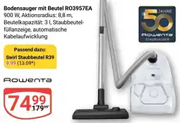 Globus Rowenta Bodensauger mit Beutel RO3957EA Angebot