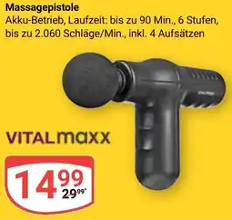 Globus VITALmaxx Massagepistole Angebot