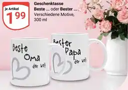 Globus Geschenktasse Beste oder Bester Angebot