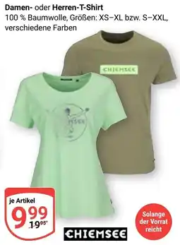 Globus CHIEMSEE Damen- oder Herren-T-Shirt Angebot