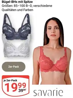 Globus Savarie Bügel-BHs mit Spitze Angebot