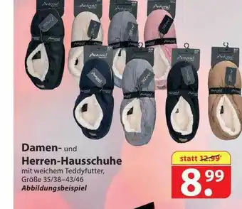 Famila Nord West Damen Und Herren-hausschuhe Angebot