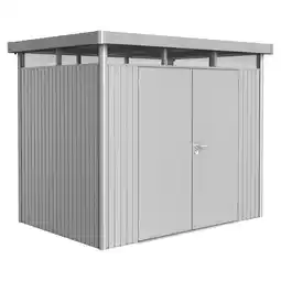 toom Baumarkt Biohort Gerätehaus Highline H2 silbern Angebot