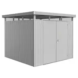 toom Baumarkt Biohort Gerätehaus HighLine H4 silbern Angebot