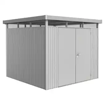 toom Baumarkt Biohort Gerätehaus HighLine H4 silbern Angebot