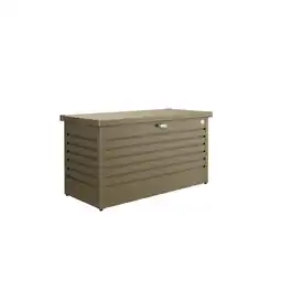 toom Baumarkt Biohort Aufbewahrungsbox 'FreizeitBox 130' bronze metallic 134 x 62 x 71 cm Angebot