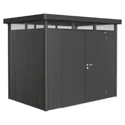 toom Baumarkt Biohort Gerätehaus HighLine H2 dunkelgrau Angebot