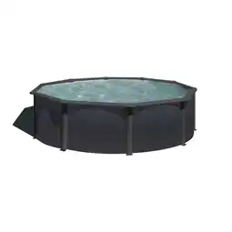 toom Baumarkt GRE Stahlwandpool-Set 'Kea' Ø 460 x 120 cm mit Sicherheitsleiter und Sandfilteranlage Angebot
